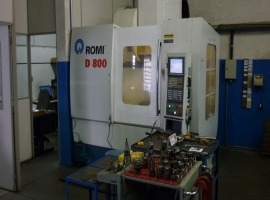 Centro de Usinagem CNC Usado - Romi D-800 - VENDIDO 